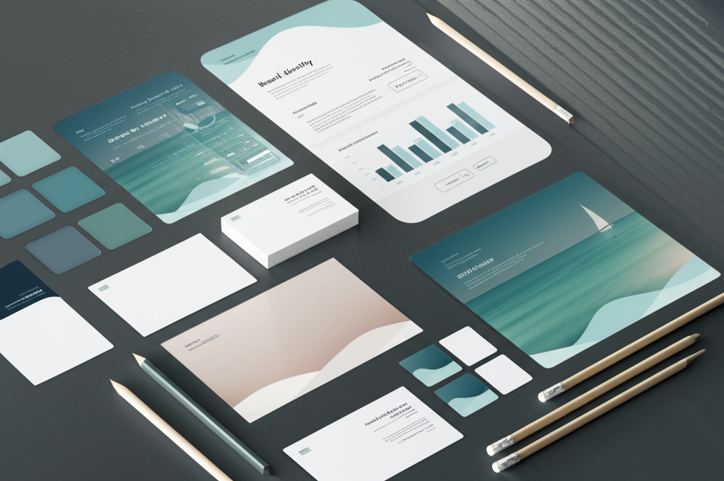 Brand identity background